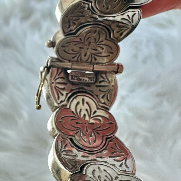 Konstantino Silver and Gold Bracelet with Gemstone Accents - Picture 9 of 10